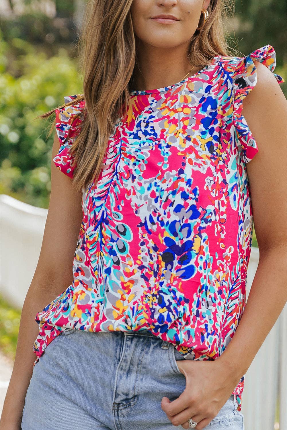 Trixie Floral Print Tank Top