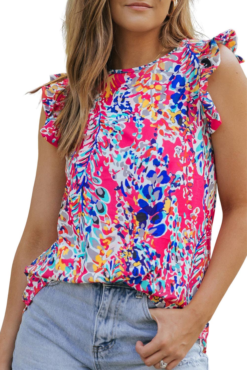 Trixie Floral Print Tank Top