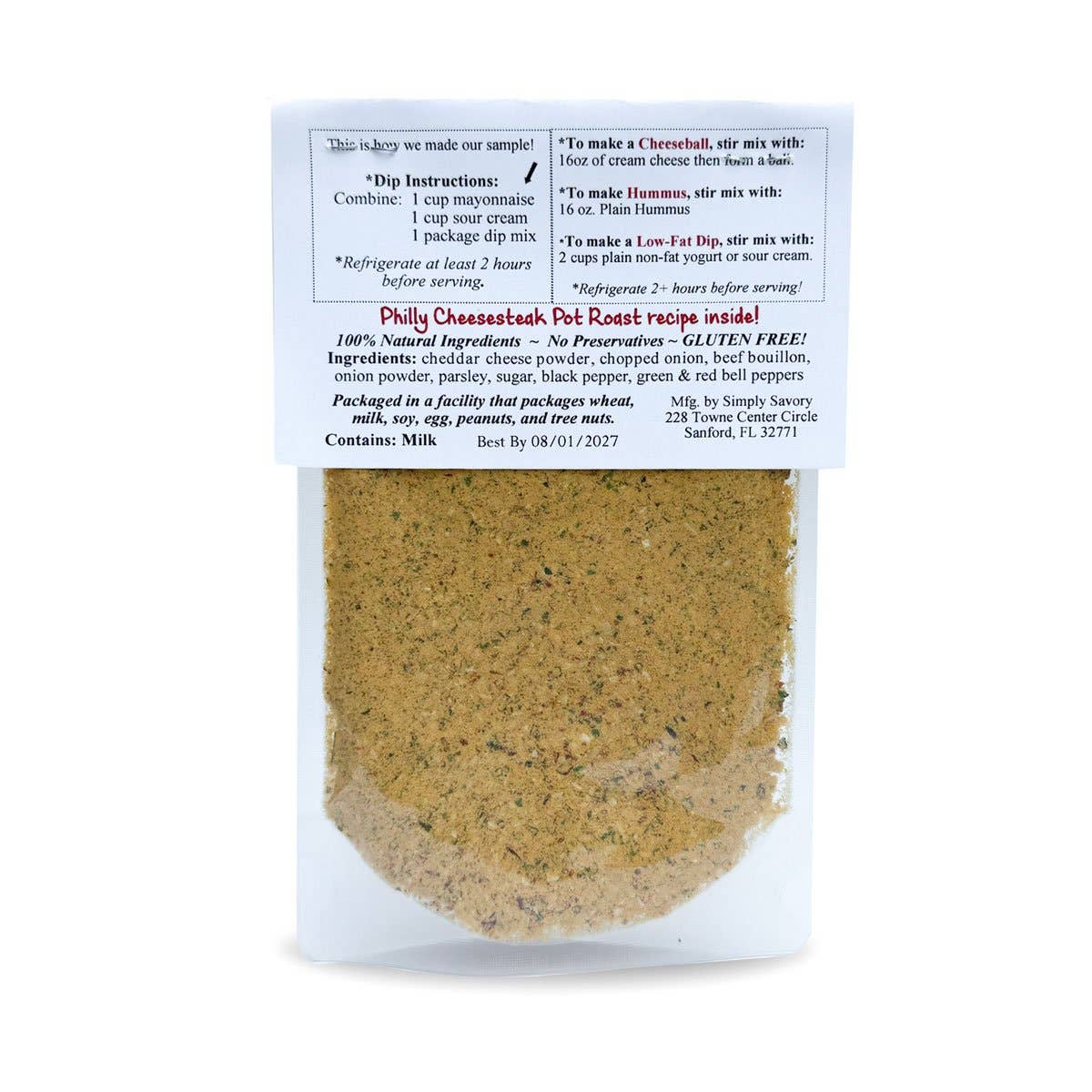 Philly Cheesesteak Dip Mix