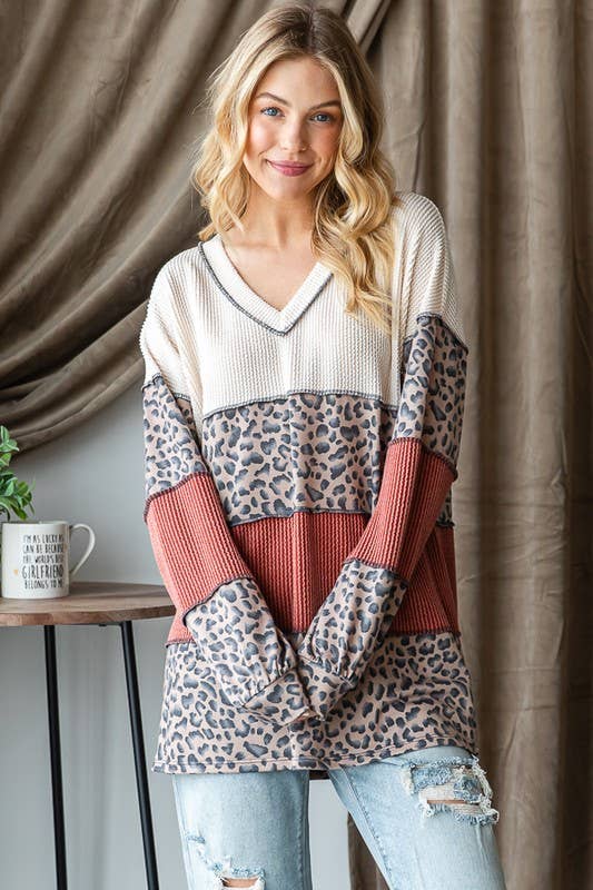 ELLIE URBAN RIBBED TOP