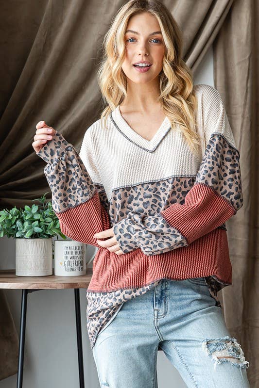 ELLIE URBAN RIBBED TOP