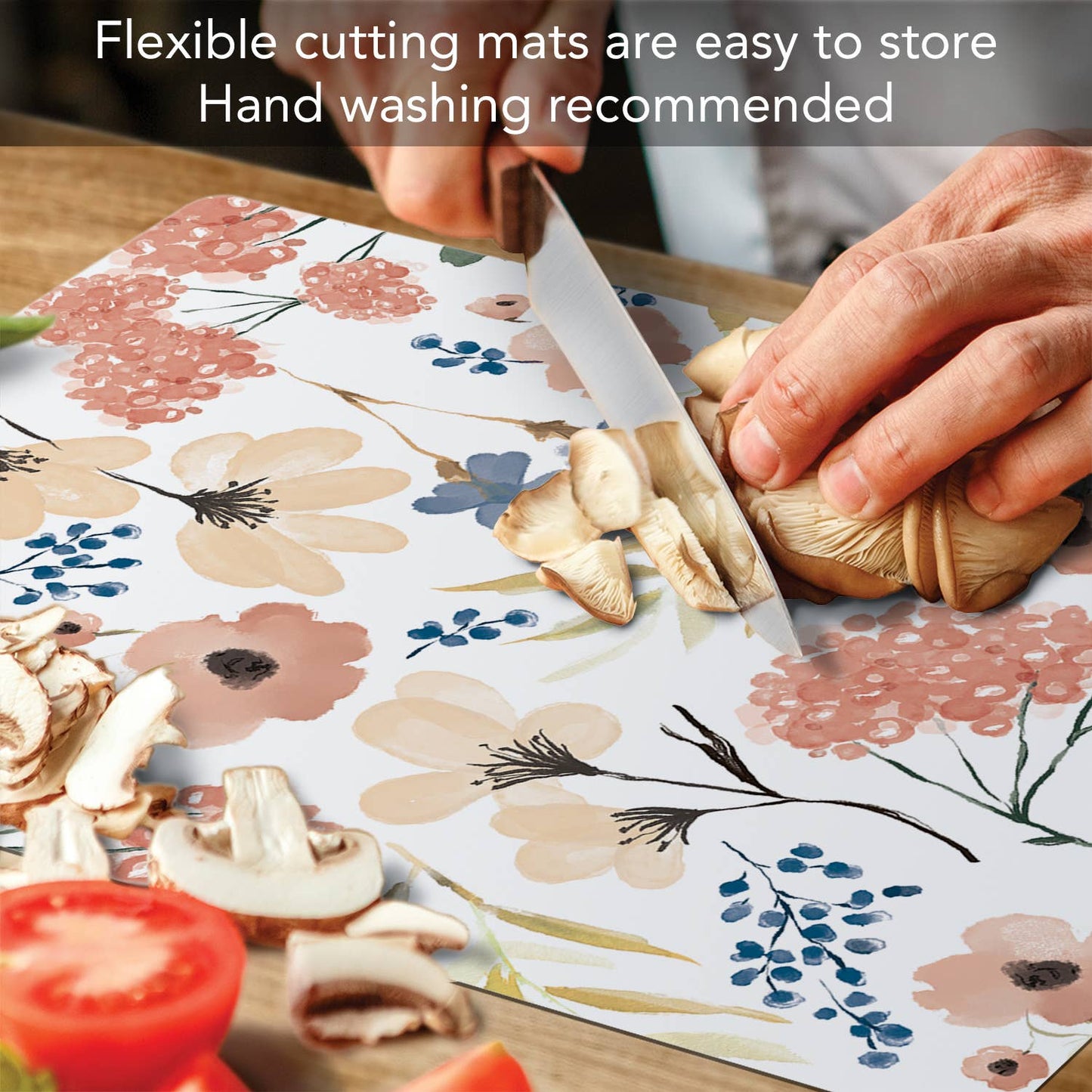 "Meadow" Designer Flexible Cutting Board Mat