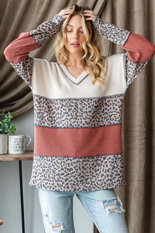 ELLIE URBAN RIBBED TOP