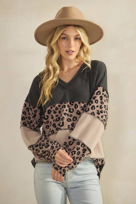 Let's Get Wild Urban Ribbed Top