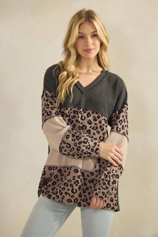 Let's Get Wild Urban Ribbed Top