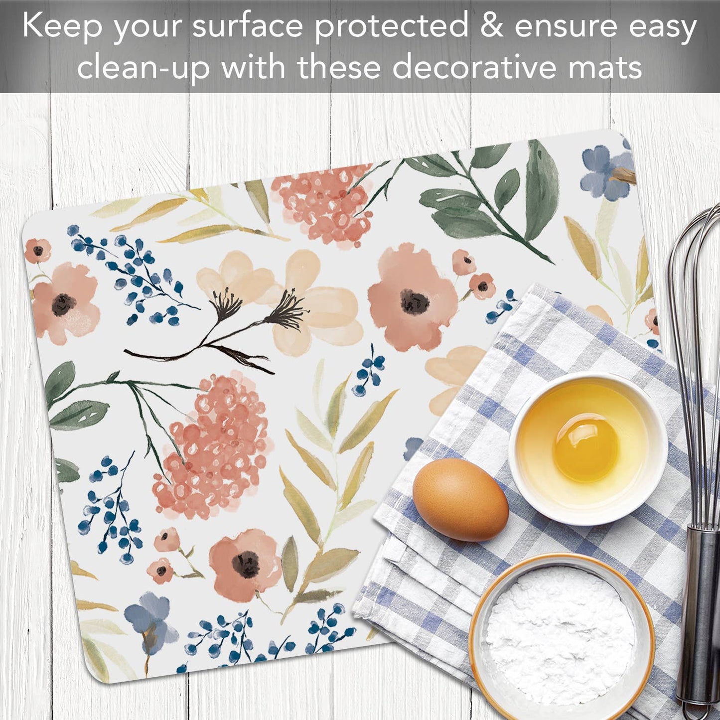 "Meadow" Designer Flexible Cutting Board Mat