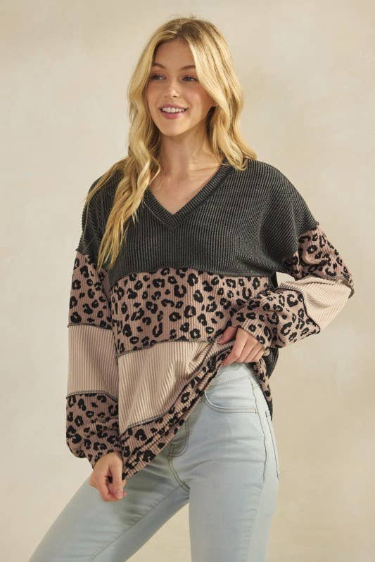 Let's Get Wild Urban Ribbed Top