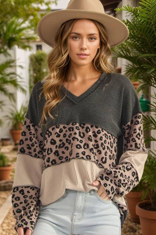 Let's Get Wild Urban Ribbed Top