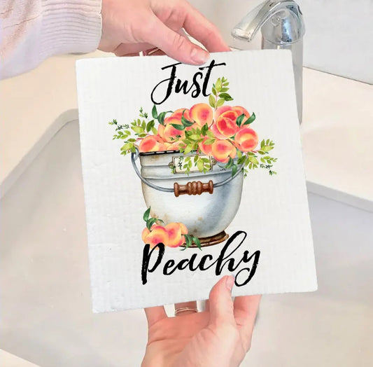 Swedish Dish Cloth - Just Peachy