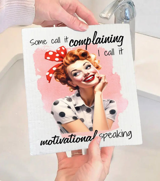 Swedish Dish Cloth - Motivational Speaking