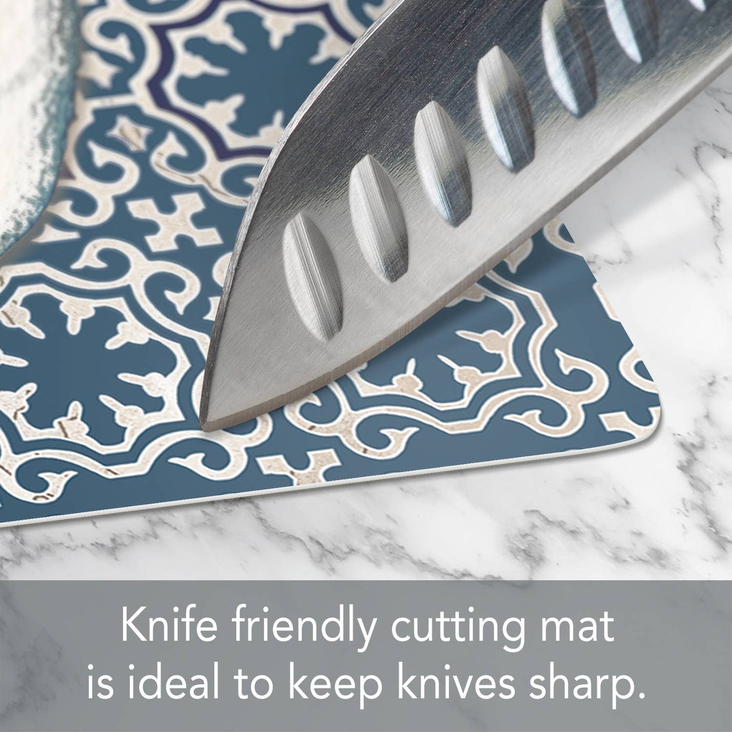 Tide Pool Shells Designer Flexible Cutting Board Mat