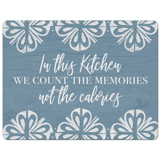 "Counting Memories"  Designer Flexible Cutting Board Mat