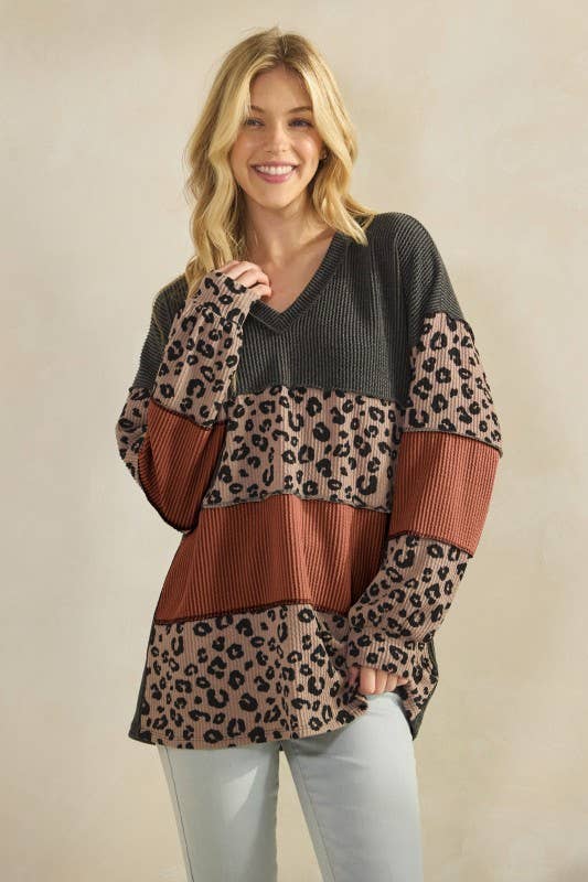 Let's Get Wild Urban Ribbed Top