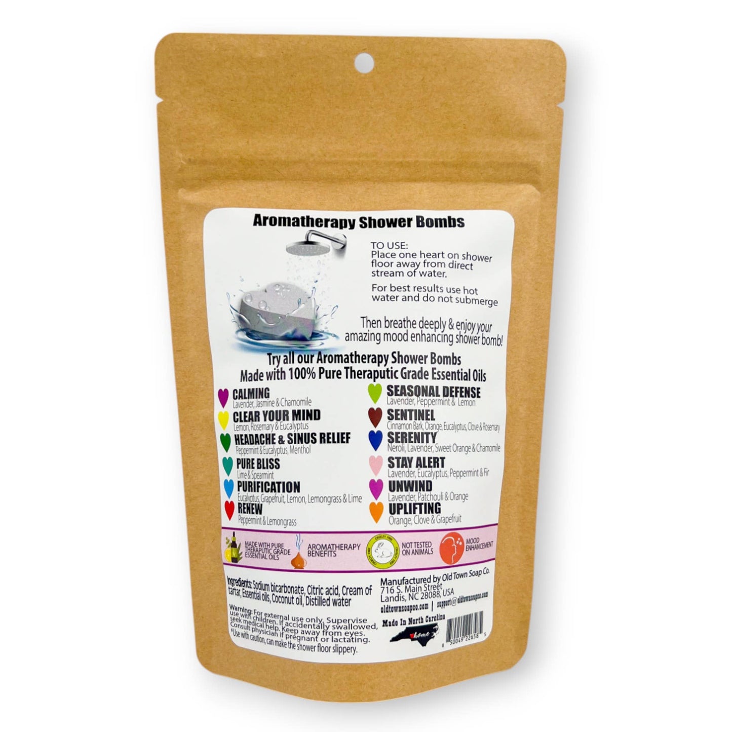 Shower Bombs/Steamers -8 Pack