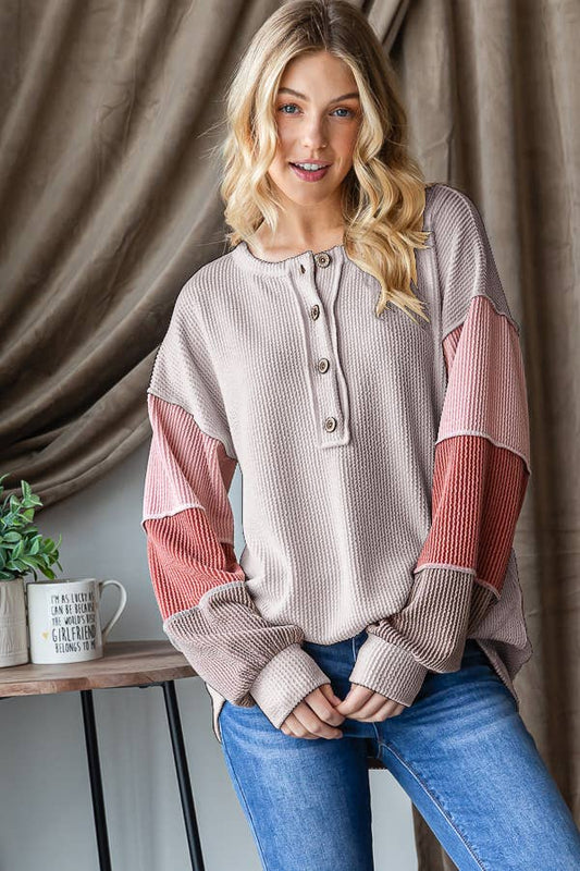 Cassie Color Block Top