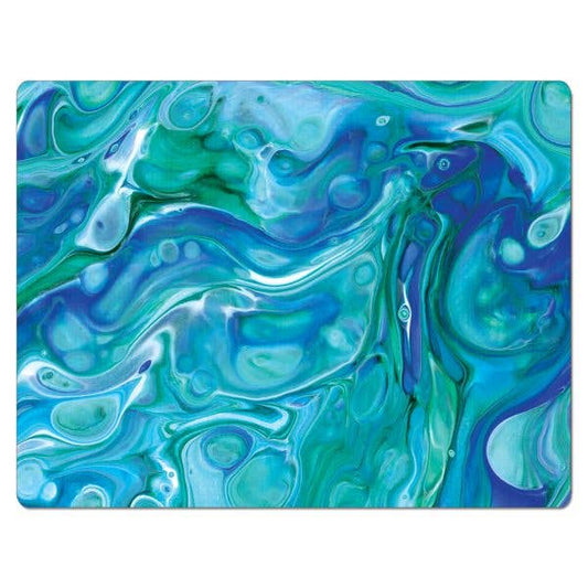 Blue Fluidity Designer Flexible Cutting Mat 15" x 11.5"